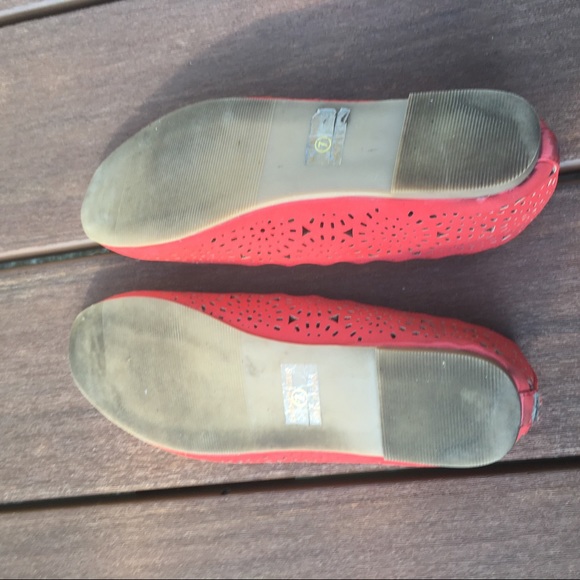 Modcloth Orange Boho Shoes - Picture 5 of 5